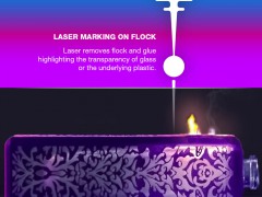 Laser-marking-on-flock-poster
